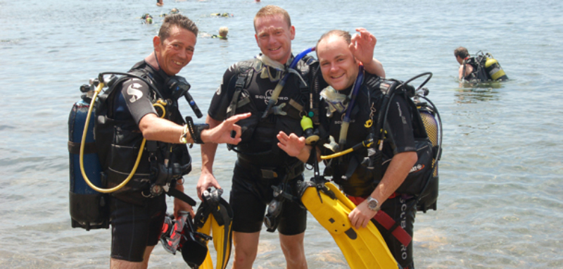 Geoff Dan & Lee at Cabo de Palos